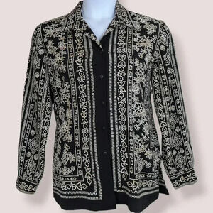 Vintage Alia Ornate Blouse